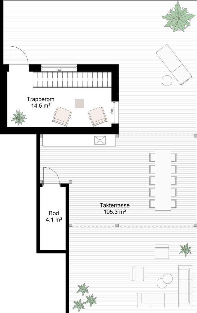 Takterrasse